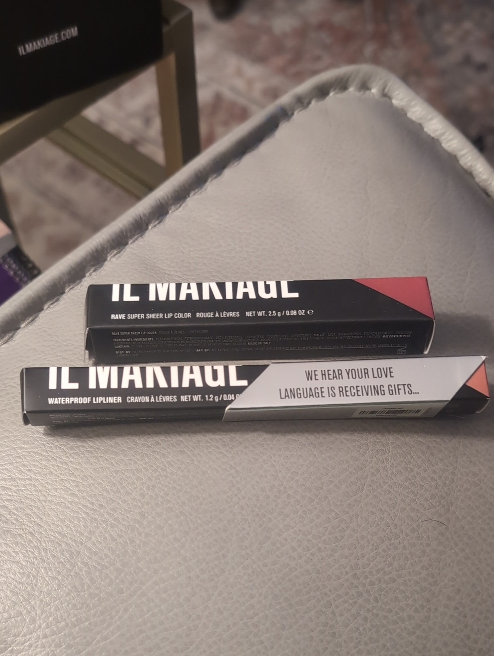 IL MAKIAGE Tave Super Sheer Lip Color And Bonus Waterproof Lipliner